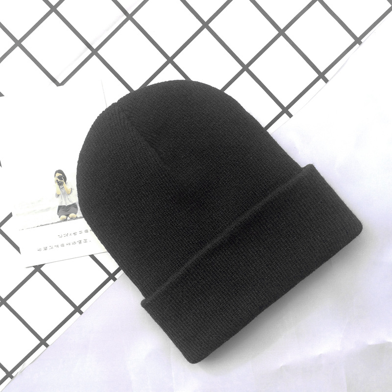 H00011 Basic Beanie dječja pletena kapa